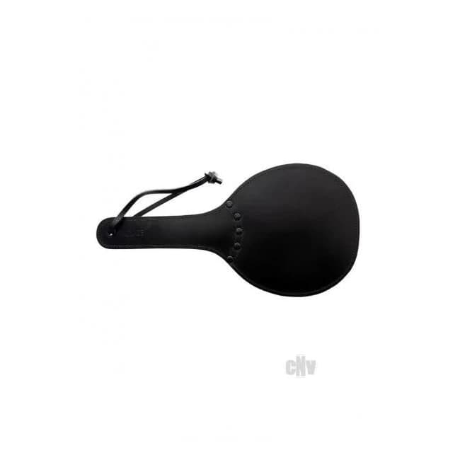 Padded Leather Ping Pong Paddle Black - Image 1