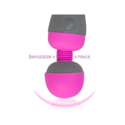 Palm Power Massager Fuschia Plug in - Image 4