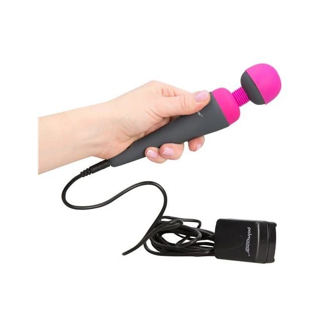Palm Power Massager Fuschia Plug in - Image 6