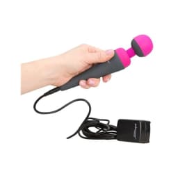 Palm Power Massager Fuschia Plug in - Image 6