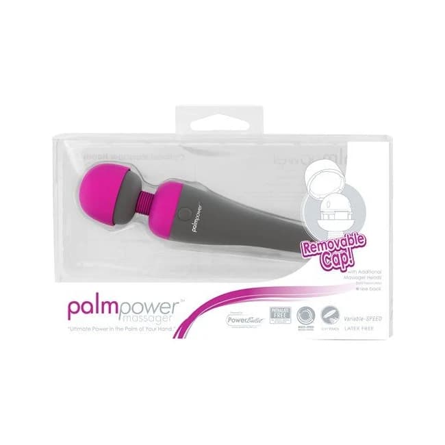 Palm Power Massager Fuschia Plug in - Image 7