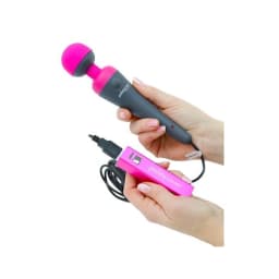 Palm Power Plug & Play Fuchsia Massager - Image 3