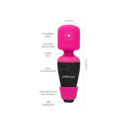 Palm Power Pocket Massager Fuchsia - Image 7