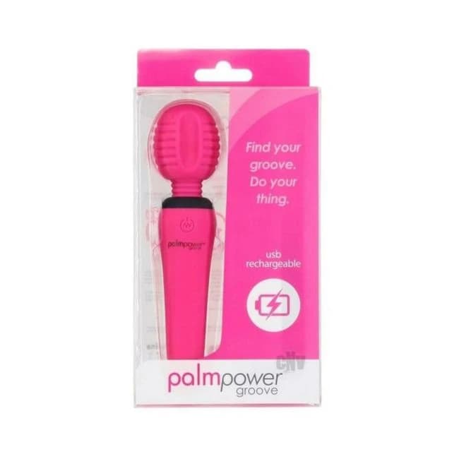 Palmpower Groove Mini Wand Fuchsia - Image 1