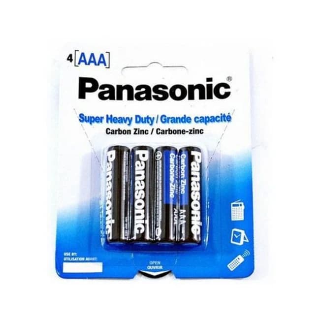 Panasonic Aaa Batteries 4 Pack - Image 1