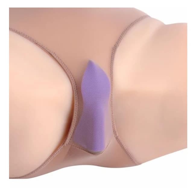Panty Pleasure Ergonomic Vibe Purple - Image 1