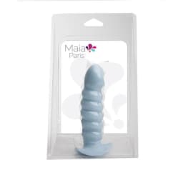Paris 6 Silicone Dong Pastel Blue " - Image 3
