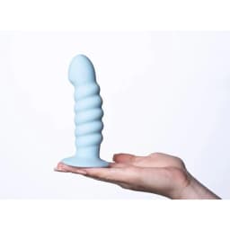 Paris 6 Silicone Dong Pastel Blue " - Image 4