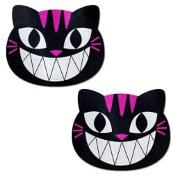 Pastease Black & Pink Cheshire Kitty Cat, image 1