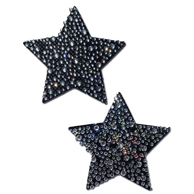 PASTEASE CRYSTAL BLACK STARS  - Image 1