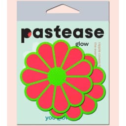 Pastease Glow in the Dark Pink & Green Flowers, image 2