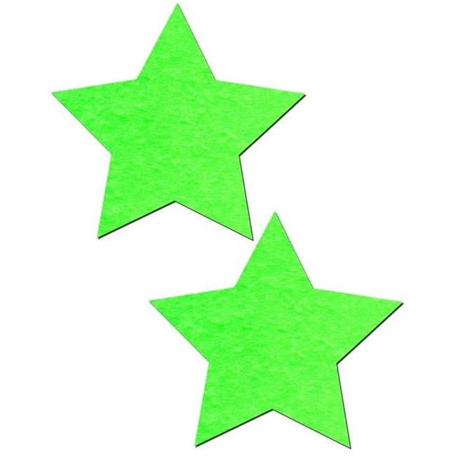 Pastease Glow in the Dark Stars Pasties - Image 1