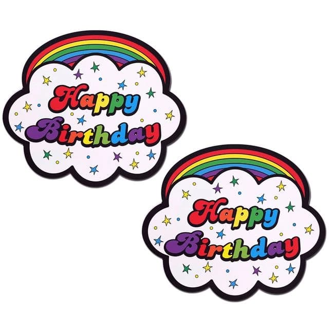 Pastease Happy Birthday Clouds - Image 1