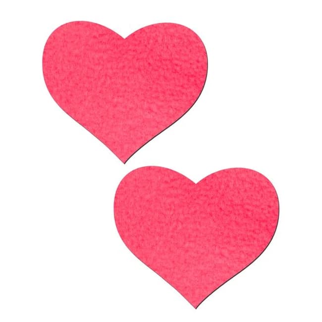 Pastease Heart Neon Pink - Image 1