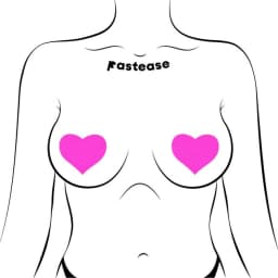 Pastease Heart Neon Pink - Image 4
