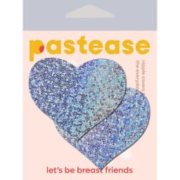 Pastease Hearts Silver Glitter - Image 2