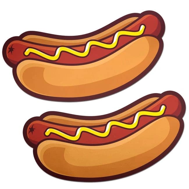 Pastease Hotdog W/ Mustard - Image 1