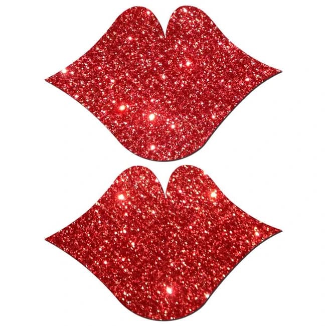 Pastease Lips Red Glittering - Image 1