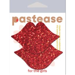 Pastease Lips Red Glittering, image 2