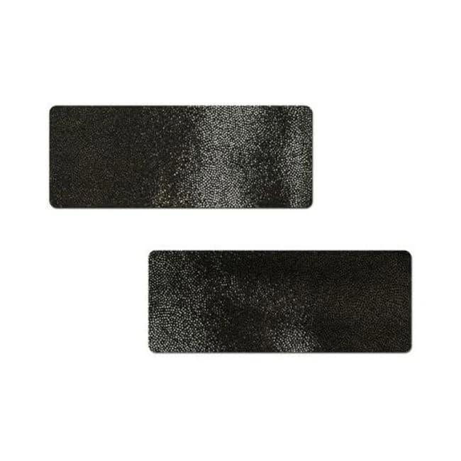 Pastease Matte Black Bar Nipple Pasties - Image 1