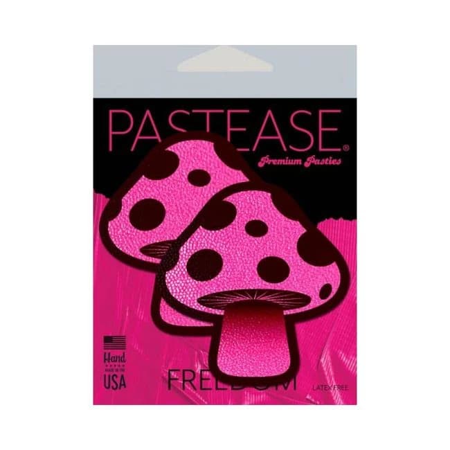 Pastease Mushroom Glow in the Dark Neon Pink - Image 2