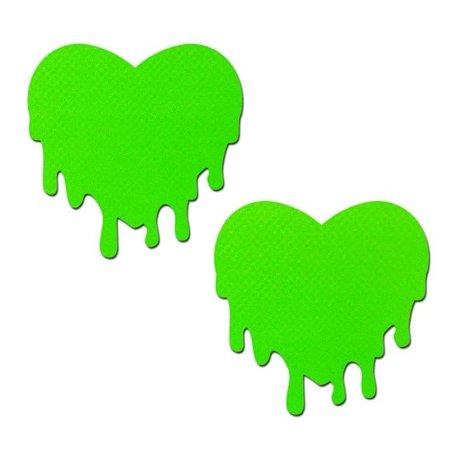 Pastease Neon Green Melty Hearts - Image 1