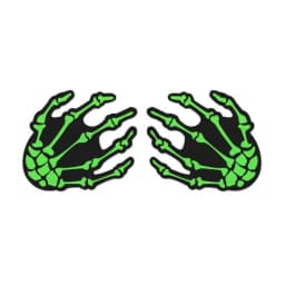 Pastease Neon Green Skeleton Hands, image 2