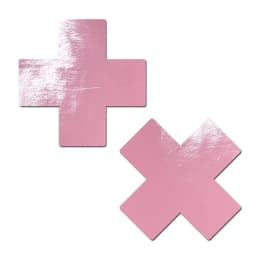 Pastease Plus X Faux Latex Baby Pink Crosses, image 2