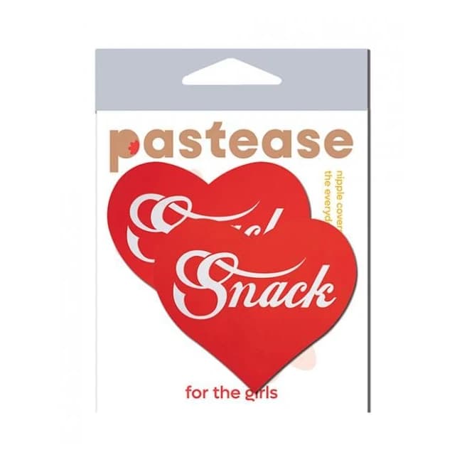 Pastease Premium Heart Snack - Red O/s - Image 1