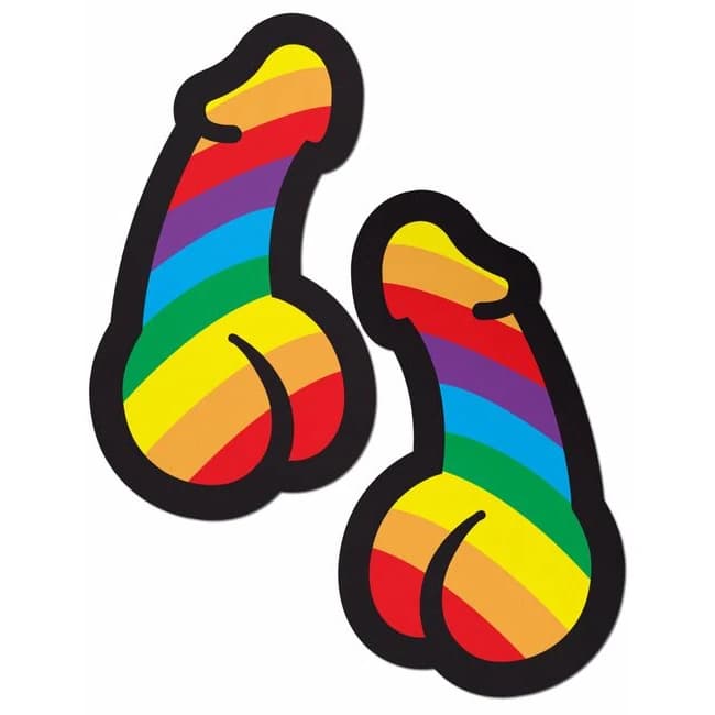 PASTEASE RAINBOW PRIDE DICK PASTIES  - Image 1