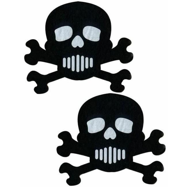 Pastease Skull & Crossbones Black - Image 1