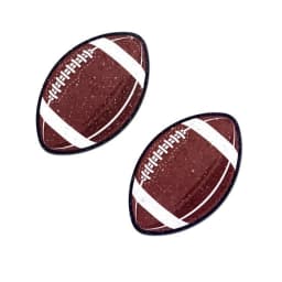 Pastease Sparkly Footballs, image 1