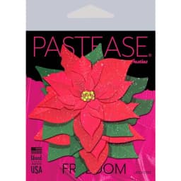 Pastease Winter Poinsettia Red & Green, image 3