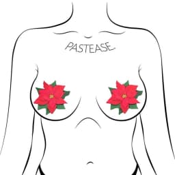 Pastease Winter Poinsettia Red & Green, image 4
