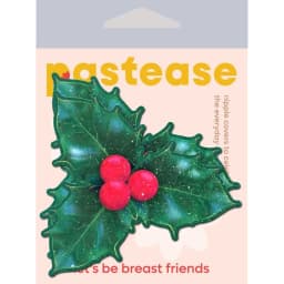 Pastease Xmas Winter Holly W/ Red Berries, image 3
