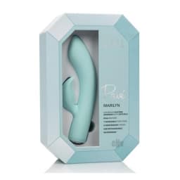 Pave Marilyn Green Rabbit Style Vibrator, image 3