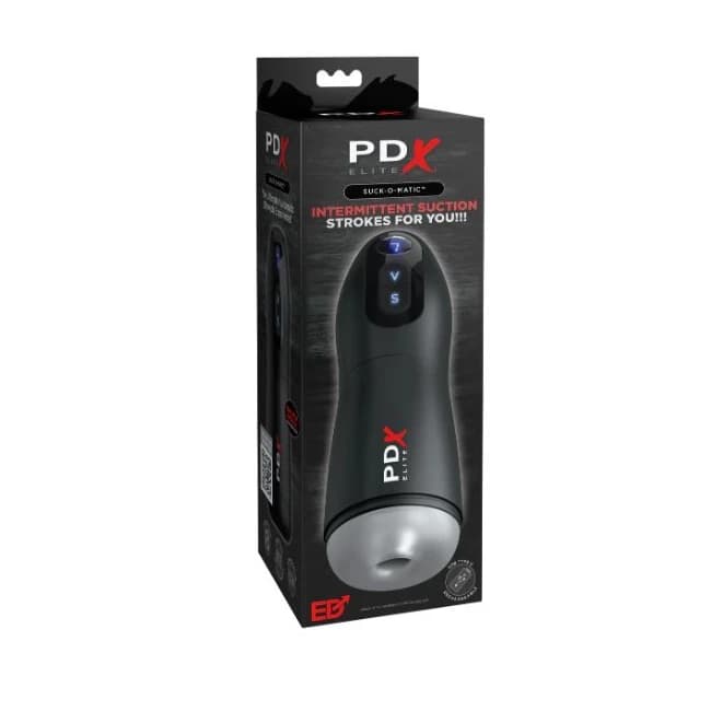 Pdx Elite Suck-o-matic Clear/ Black - Image 1