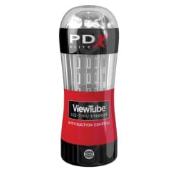 Pdx Elite Viewtube See-Thru Stroker, image 1