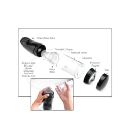 Pdx Extreme Mega Bator Ass Black/clear - Image 1