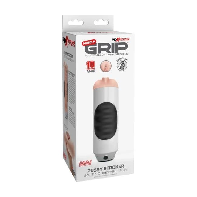 Pdx Extreme Mega Grip Vibratin Stroker Pussy - Image 7