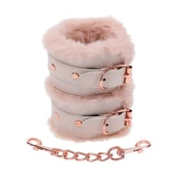 Peaches n Creame Fur Handcuffs, image 1