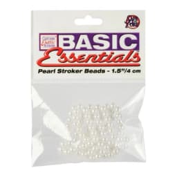 Peal Stroker Beads Small 1.5 Inch - White, image 2