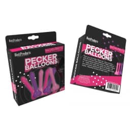 Pecker Balloons Asst 6pc Box - Image 2