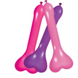 Pecker Balloons Asst 6pc Box - Image 3