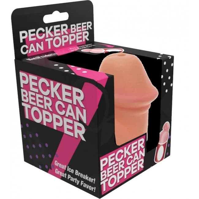 Pecker Beer Can Topper - Image 1