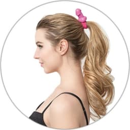 Pecker Lastick Hair Tie Pink - Image 4