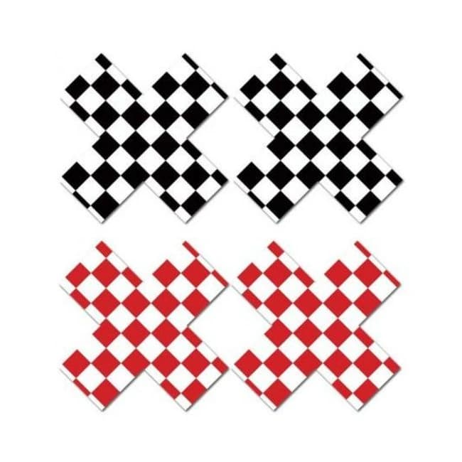 Peekaboo Off the Wall X Blk/red - Image 1