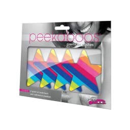 PEEKABOO PASTIES RAINBOW STARZ  - Image 2