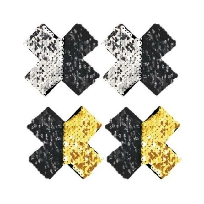Peekaboo Reversible Sequin X Blk/gld - Image 1