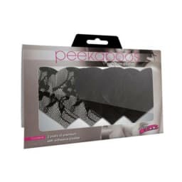 Peekaboo Satin and Lace Hearts, image 2